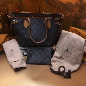 Authentic Louis Vuitton neverfull pm bag